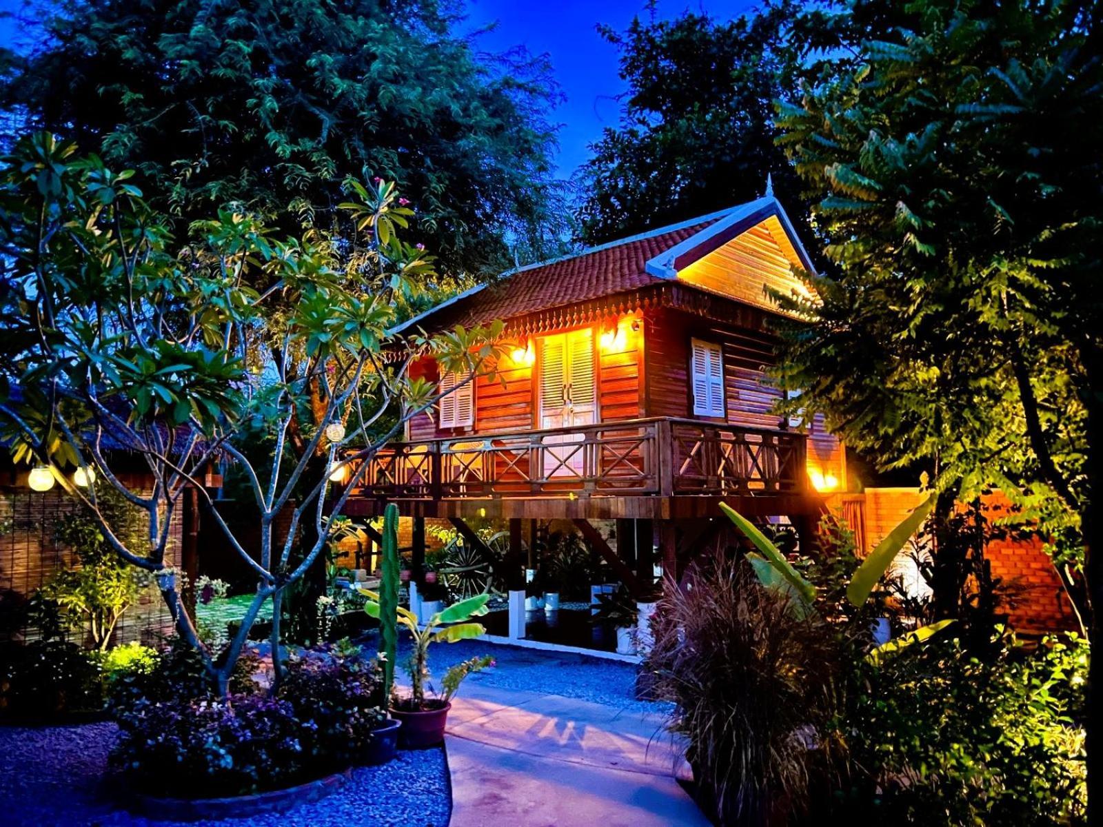 The Little Vegan Homestay Phumi Banteay Srei Экстерьер фото